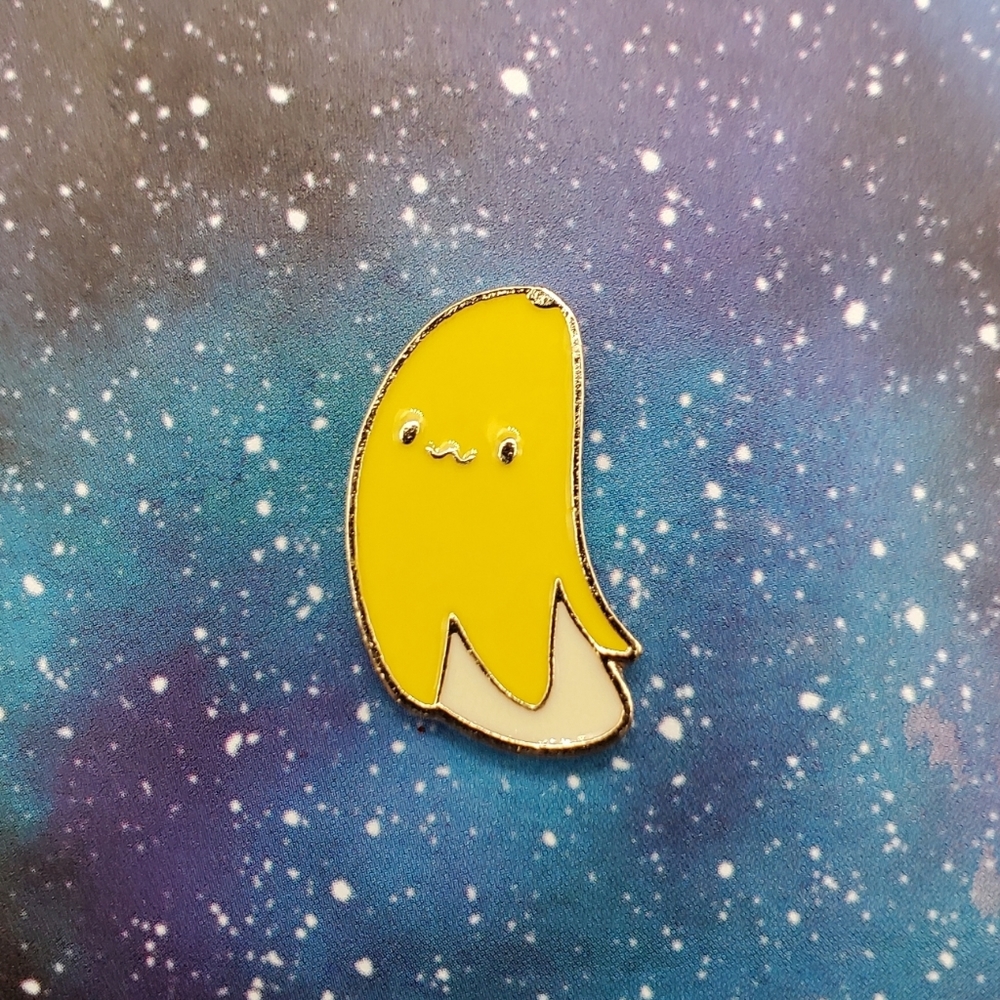 Kawaii Banana Enamel Pin
